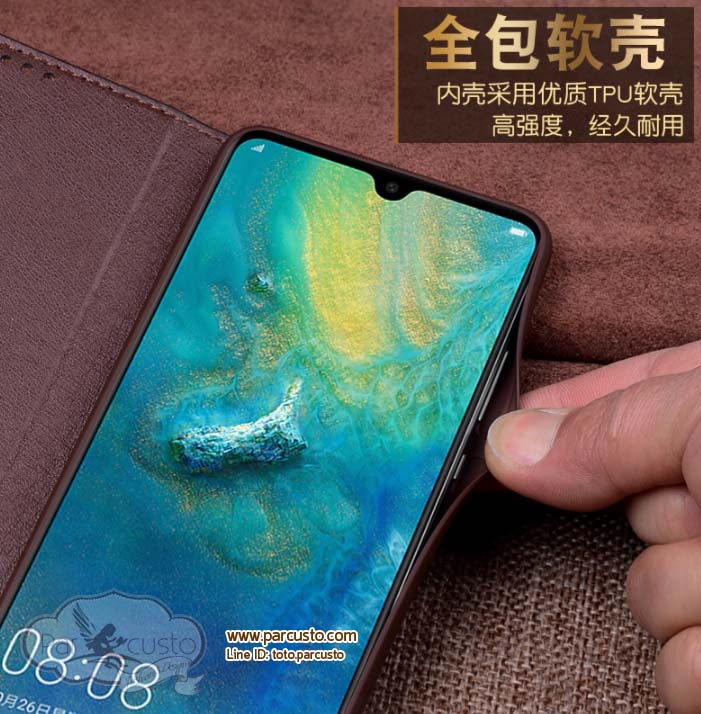 เคสหนังวัว Huawei Mate 20, Mate 20 PROและ Mate 20x [กรุณาระบุรุ่น] จาก Wobiloo [Pre-order]