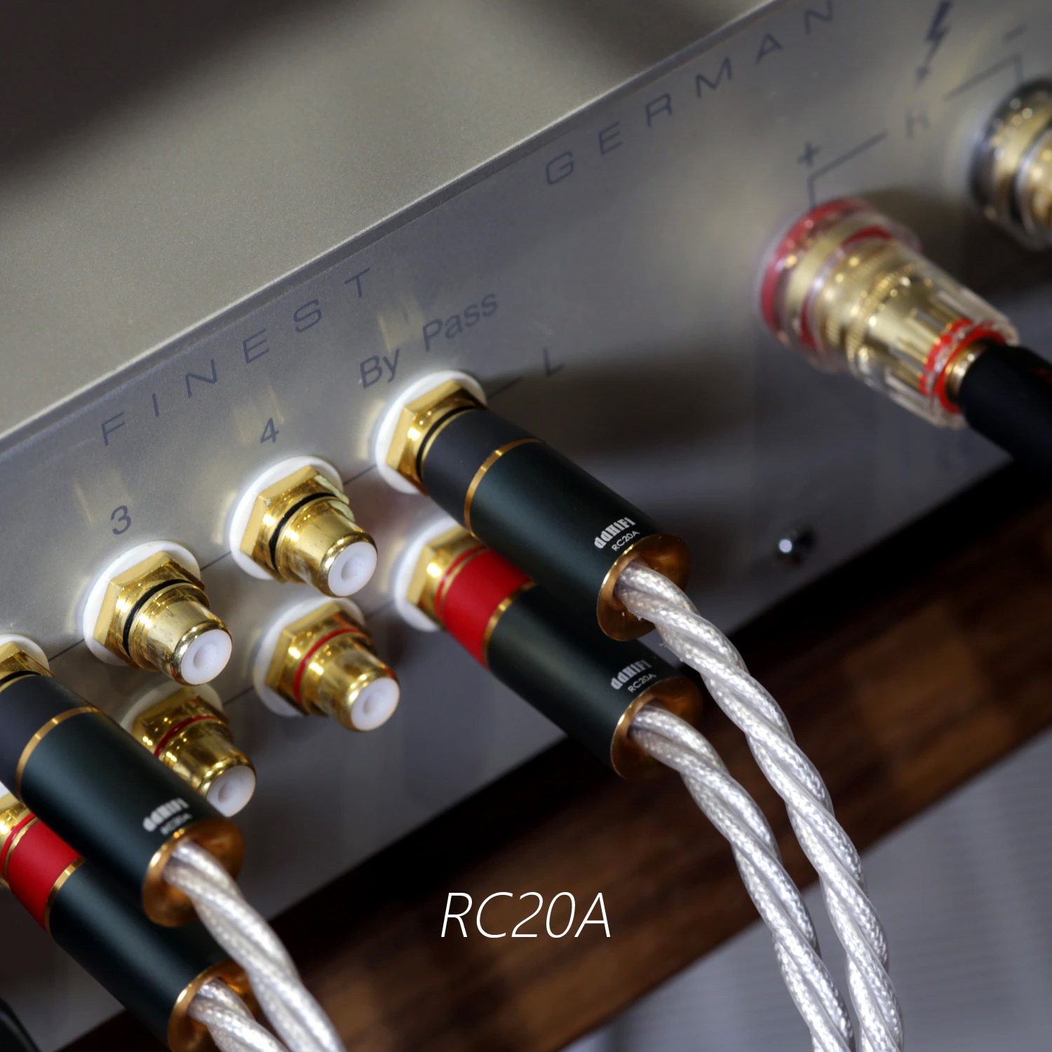 DD RC20A สาย RCA ทองแดง PCOCC สำหรับ DAC/AMP