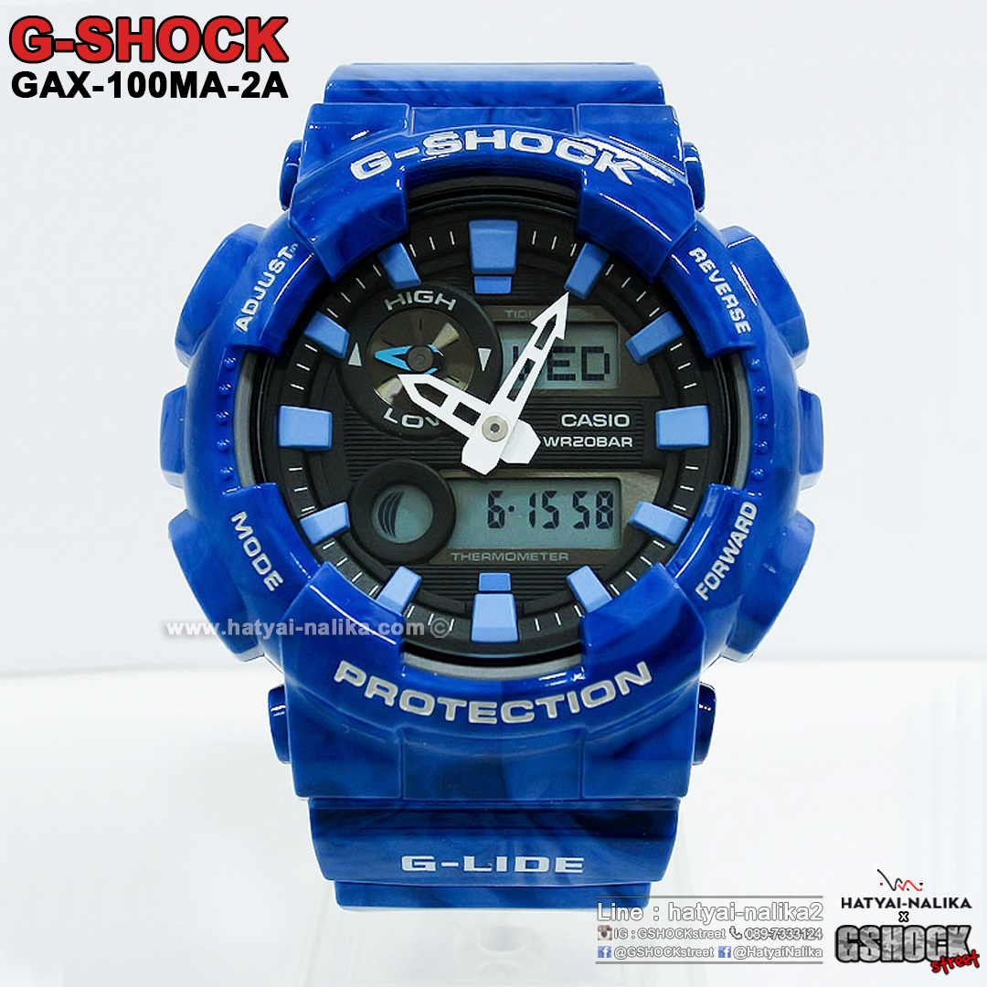 นาฬิกา Casio G-Shock G-LIDE รุ่น GAX-100MA-2A ของแท้ รับประกัน1ปี