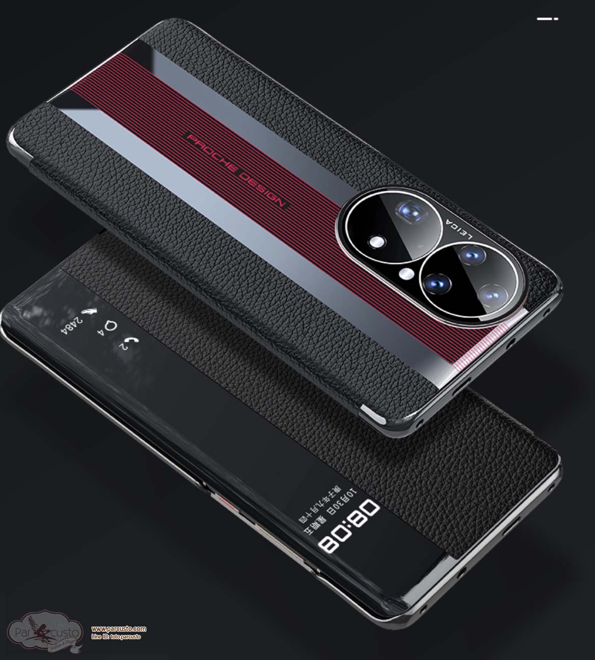 เคสหนังวัวแท้ Huawei P50 และ P50 Pro (ต้องระบุรุ่น) จาก Deer Wing [Pre-order]