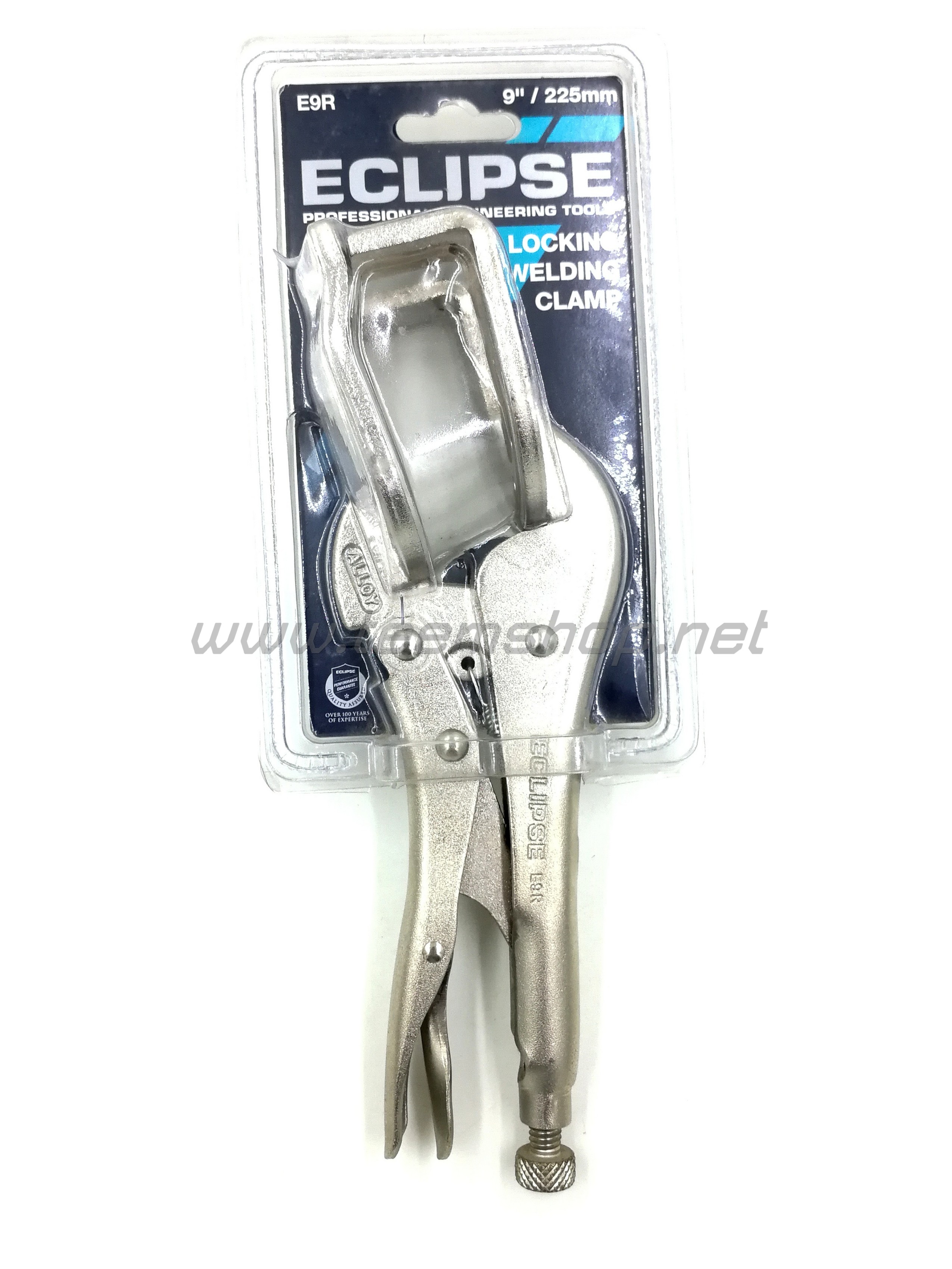 ECLIPSE คีมล็อก E9R งานเชื่อม 9" ปากตัวยู