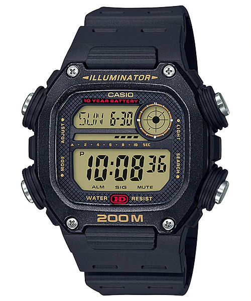 นาฬิกา คาสิโอ Casio STANDARD DIGITAL รุ่น DW-291H-9AV ของแท้ รับประกัน1ปี