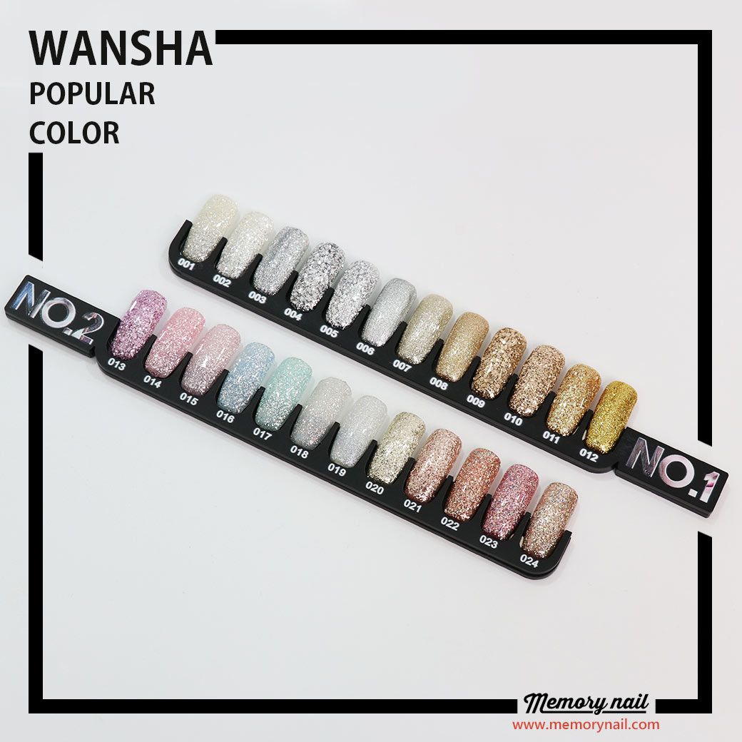 สีเจลทาเล็บ WanSha ,สีึเจล,สีเจลทาเล็บ,สีทาเล็บเจล,ยาทาเล็บเจล,ยาทาเล็บ,ยาทาเล็บ กากเพชร,สีเจลกากเพชร, สีทาเล็บเจล กากเพชร,สีเจลทาเล็บ กากเพชร