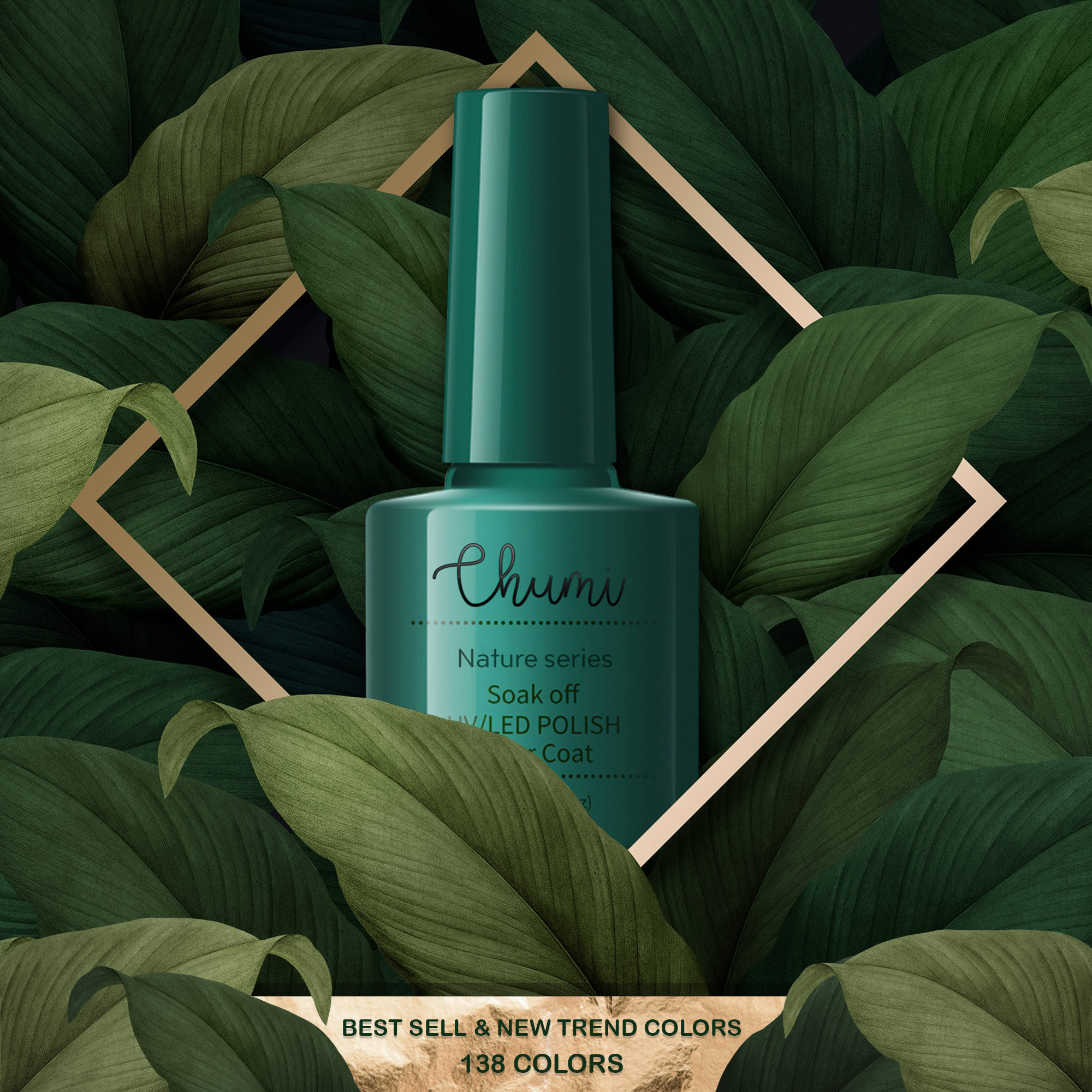 ลดล้างสต๊อก!!! รหัส 51-108 สีเจลชุมมี้ ขวดเขียว สีเจลทาเล็บ Chumi สีเจล ราคาโปร