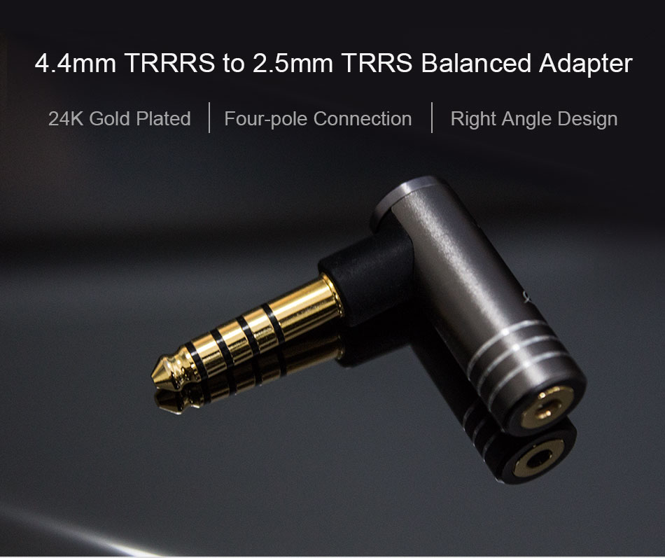 ขาย Cayin PH4X หัวแปลง 4.4 บาล้านซ์เป็น 2.5 บาล้านซ์ ชุบทอง24K