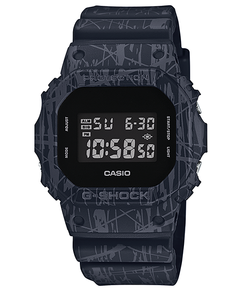 นาฬิกา คาสิโอ Casio G-Shock Limited Slash Pattern series รุ่น DW-5600SL-1