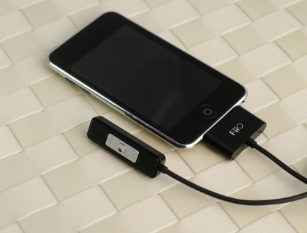ขาย FiiO E1 แอมป์พกพา รีโมท พร้อมสาย Dock สำหรับiPod / iPad / iPhone