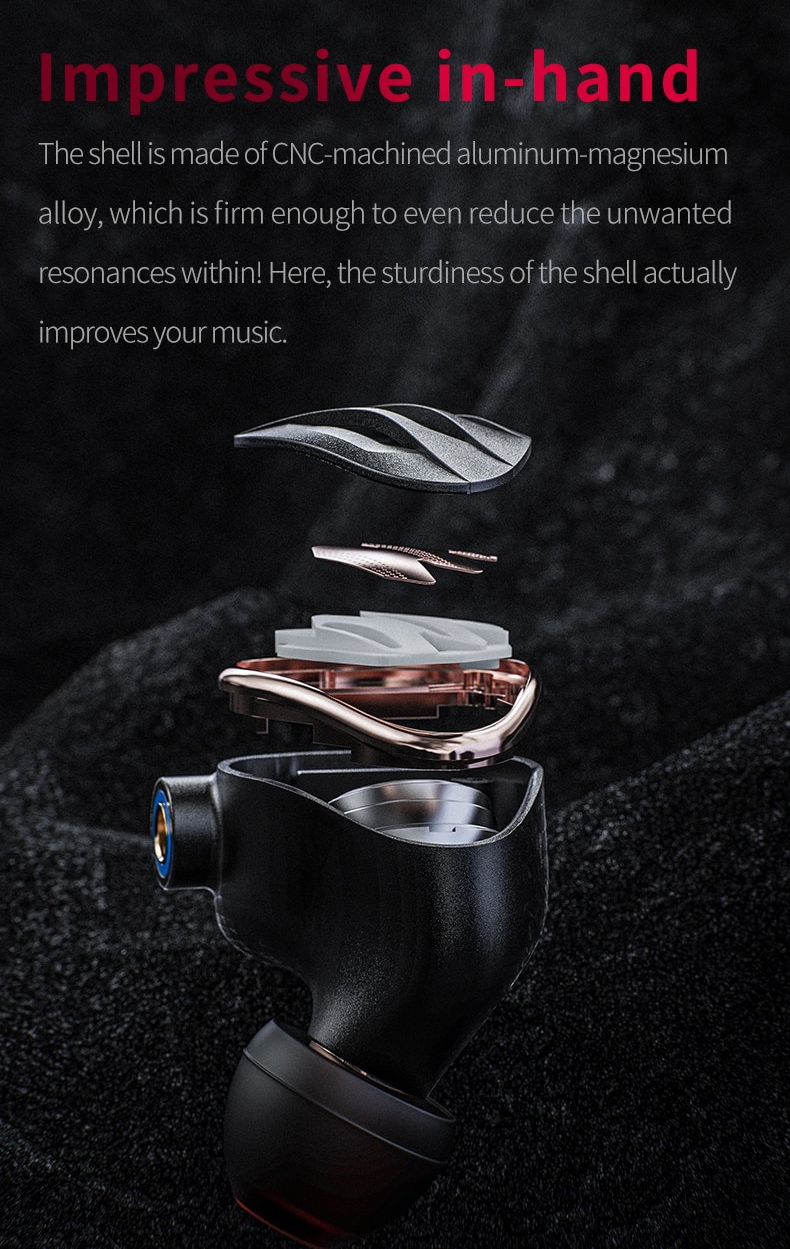 ขาย FiiO FH5S PRO หูฟัง 4 ไดรเวอร์ 2DD+2BA ประกันศูนย์ไทย