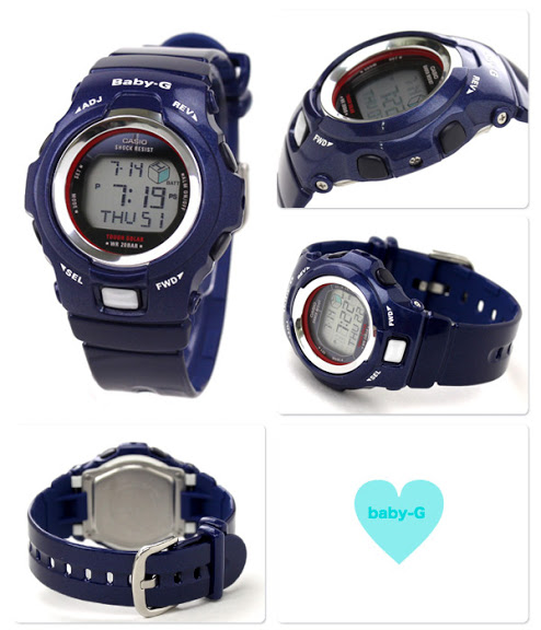 นาฬิกา คาสิโอ Casio Baby-G 200-meter water resistance TOUGH SOLAR รุ่น BGR-300EM-2DR