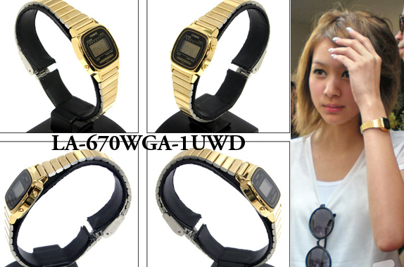 นาฬิกา คาสิโอ Casio STANDARD DIGITAL รุ่น LA670WGA-1