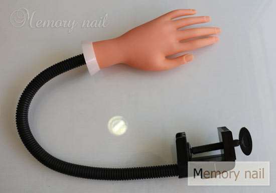 มือปลอม,มือปลอมพร้อมฐาน,มือปลอมหัดเพ้นท์เล็บ