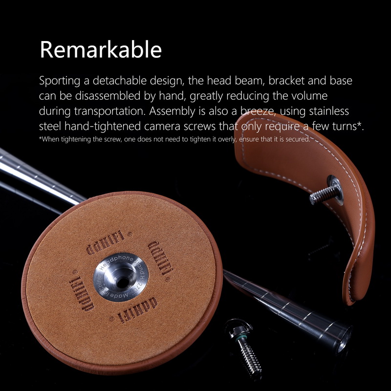 ขาย DD HS270 ขาตั้งหูฟัง Headphone หนังแท้ สำหรับหูฟังทุกรุ่น