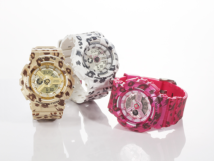 นาฬิกา คาสิโอ Casio Baby-G Girls' Generation Leopard series รุ่น BA-110LP-7A
