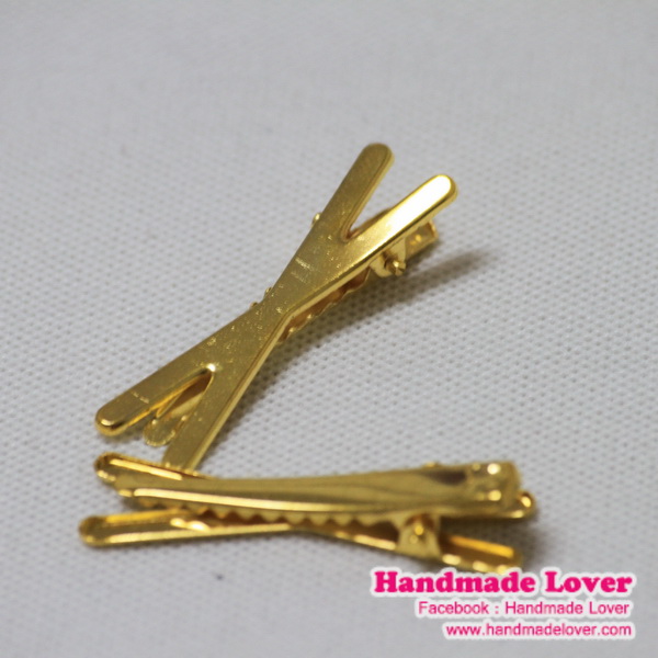 โครงกิ๊บกากบาท สีทอง