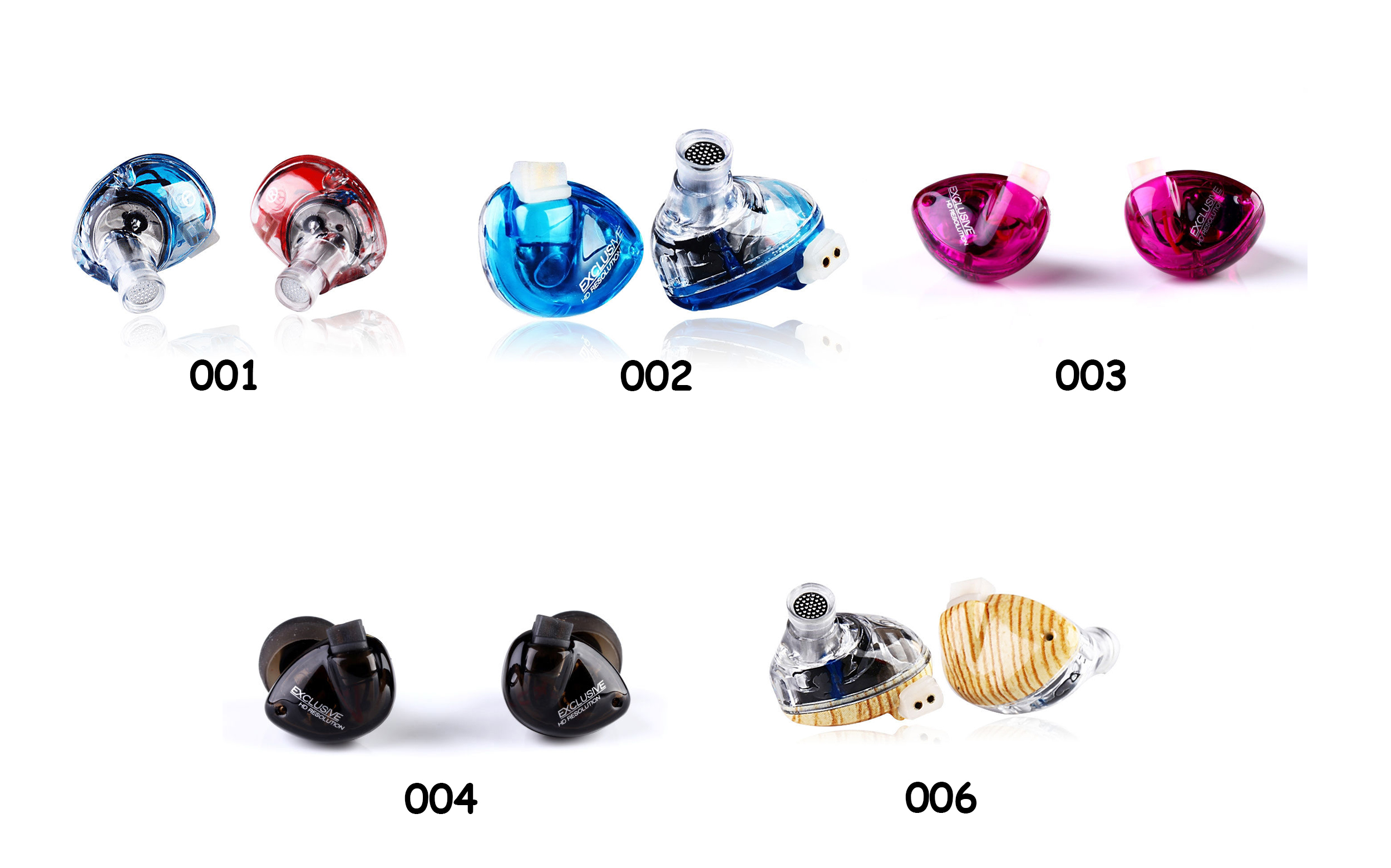 ขาย TFZ EXCLUSIVE 1 หูฟังไดร์เวอร์ Graphene ระดับ HiFi ถอดสายได้