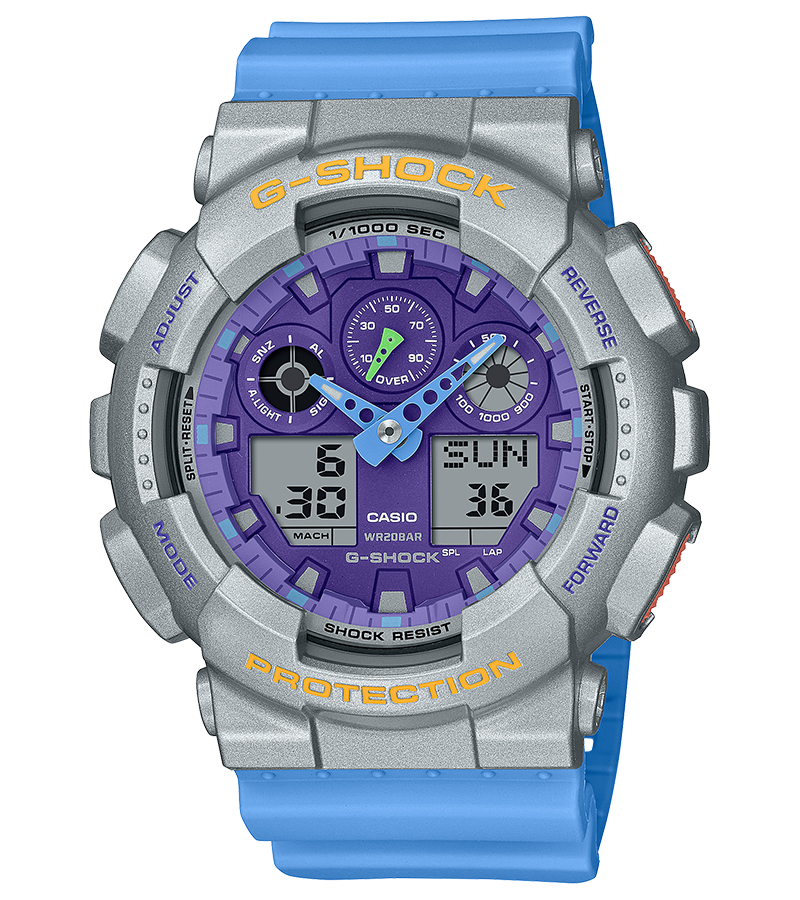 นาฬิกา Casio G-Shock Special color Euphoria series รุ่น GA-100EU-8A2 ของแท้ รับประกัน1ปี
