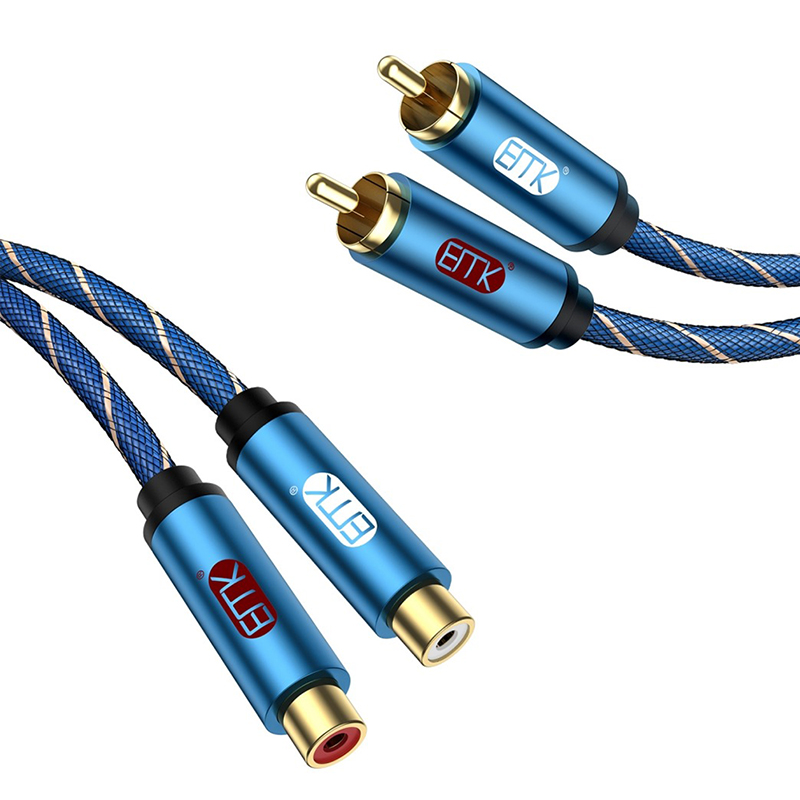 ERTK RCAExtension สายเพิ่มความยาวสำหรับสาย RCA ให้เสียงต้นฉบับที่ชัดเจน ประกันศูนย์ไทย