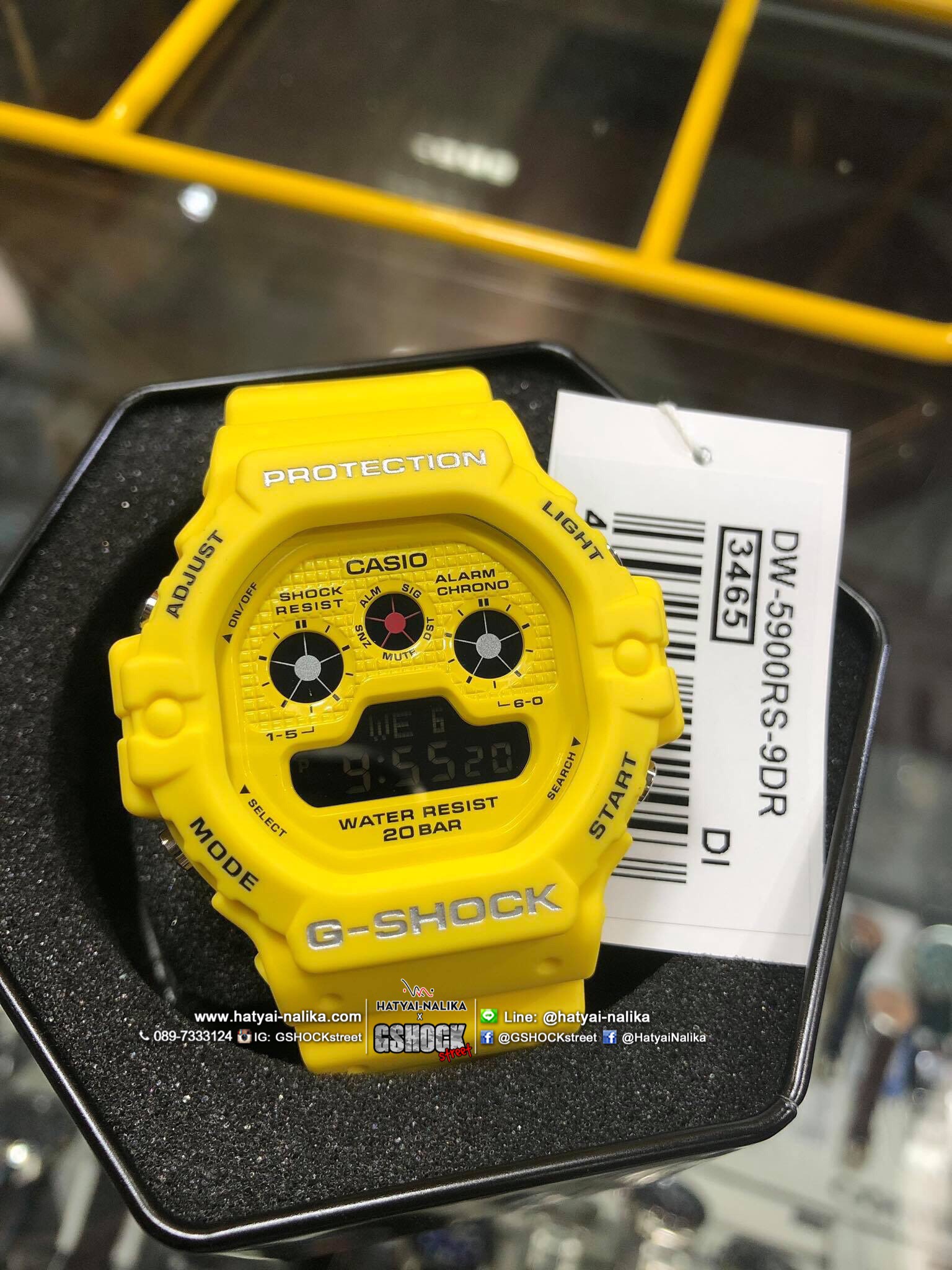 นาฬิกา Casio G-Shock Special color ROCK SOUNDS series รุ่น DW-5900RS-9 ของแท้ รับประกัน1ปี