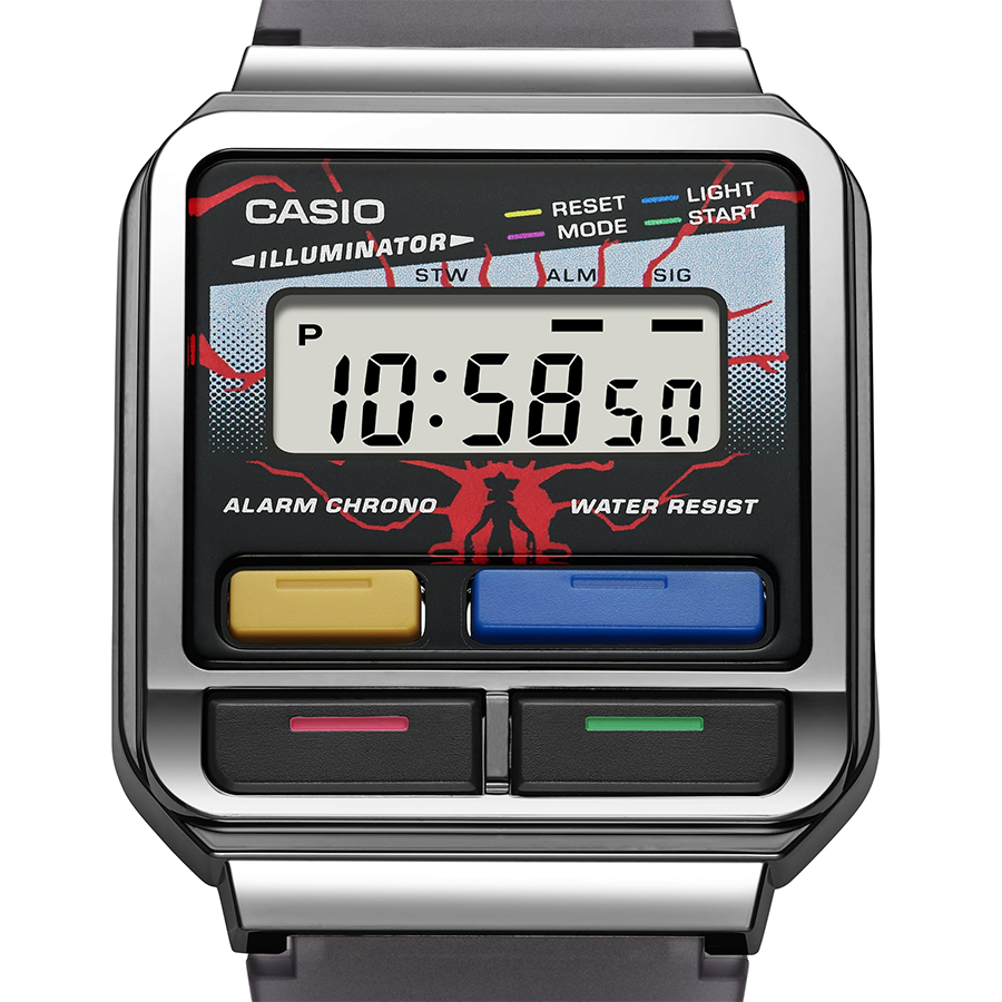 นาฬิกา Casio DIGITAL Vintage STRANGER THINGS COLLABORATION รุ่น A120WEST-1A ของแท้ รับประกัน1ปี