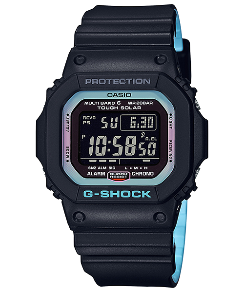 นาฬิกา Casio G-Shock Special Pearl Blue Neon Accent Color series รุ่น GW-M5610PC-1 (ไม่วางขายในไทย) ของแท้ รับประกัน1ปี