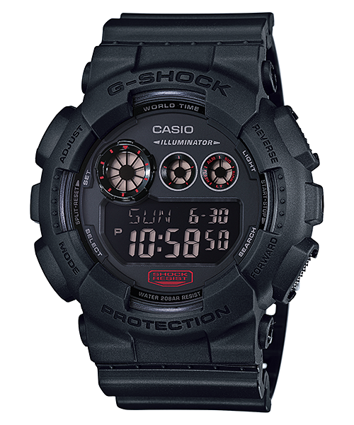 นาฬิกา คาสิโอ Casio G-Shock Limited Military Black Series รุ่น GD-120MB-1 (หายาก)