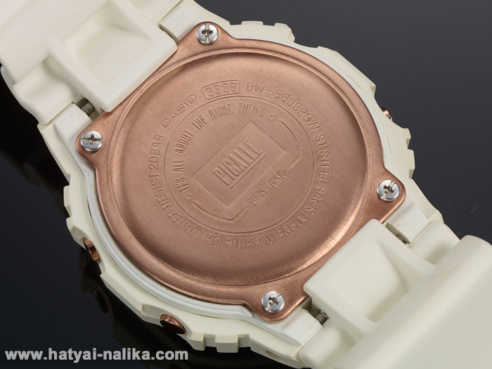 นาฬิกา Casio G-SHOCK x PIGALLE Limited model 35th Anniversary Collaboration series รุ่น DW-5600PGW-7 ของแท้ รับประกัน1ปี