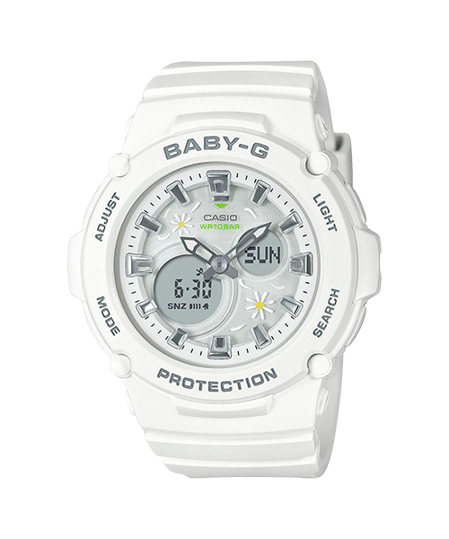 นาฬิกา Casio Baby-G ANALOG-DIGITAL Flower Dial series รุ่น BGA-270FL-7A ของแท้ รับประกัน1ปี