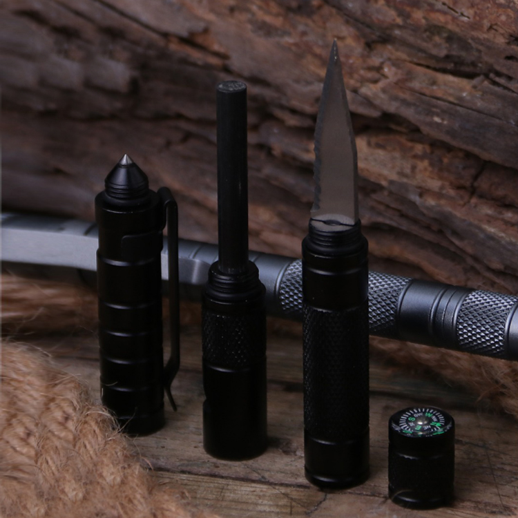 อุปกรณ์ป้องกันตัว advance tactical pen (+เข็มทิศ มีด จุดไฟ)