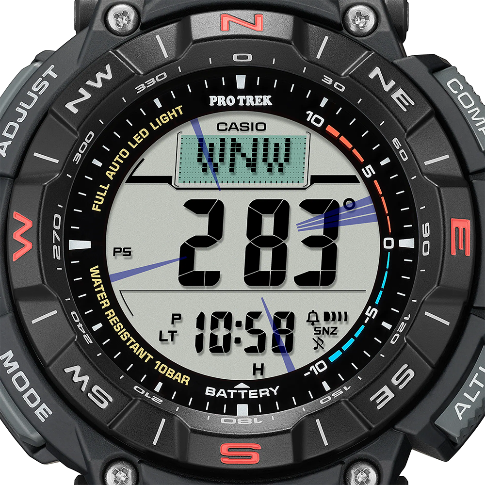 นาฬิกา คาสิโอ Casio PRO TREK PRG-340 Series รุ่น PRG-340-1 ของแท้ รับประกัน1ปี