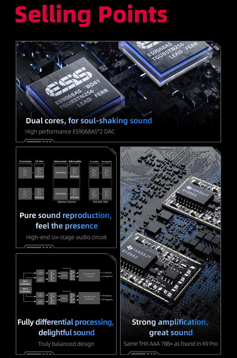 FiiO K9 DAC/AMP ตั้งโต๊ะระดับเรือธง รองรับ LDAC, Dual Hi-Res ประกันศูนย์ไทย