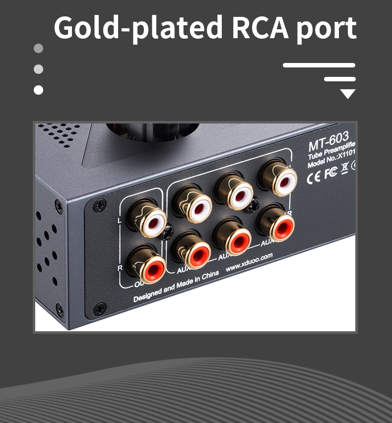 ขาย xDuoo MT-603 ปรีแอมป์หลอดแก้ว ประกันศูนย์ไทย