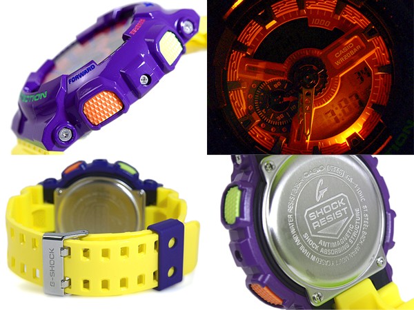 นาฬิกา คาสิโอ Casio G-Shock Standard Analog-Digital รุ่น GA-110HC-6A “ฟรุ้ตสลัด” (หายาก)