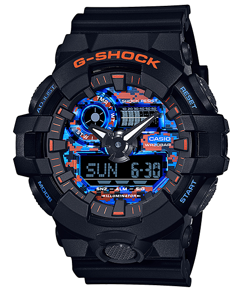 นาฬิกา Casio G-Shock Special color CITY CAMOUFLAGE series รุ่น GA-700CT-1A ของแท้ รับประกัน1ปี