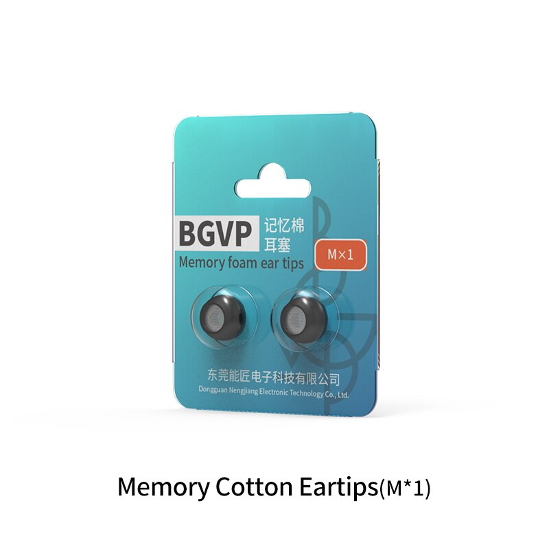 ขาย BGVP Memory Cotton จุกหูฟังเมโมรี่โฟม กันเหงื่อ กันฝุ่น ใส่ได้สบายหู