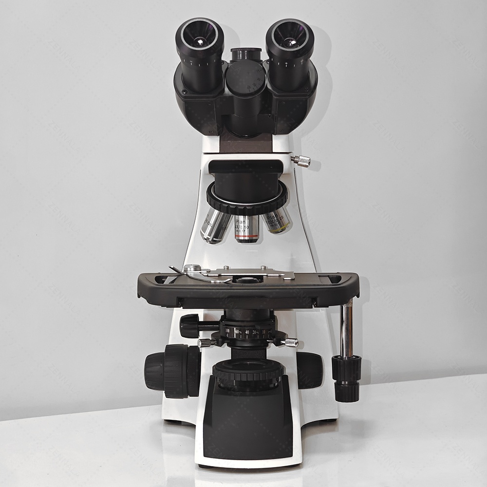 กล้องจุลทรรศน์ Trinocular 2000x ระบบ Infinity มีช่องต่อกล้อง ต่อจอเสริม รุ่น CM2000