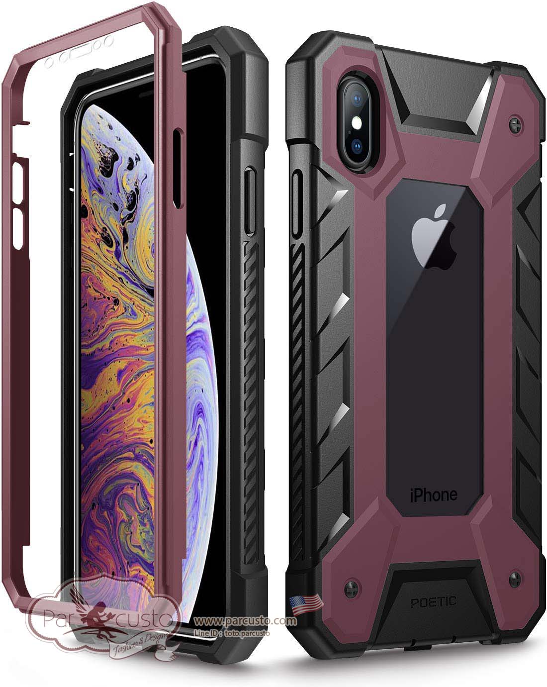 เคสกันกระแทก Apple iPhone Xs Max [Journeyman] จาก Poetic [Pre-order USA]