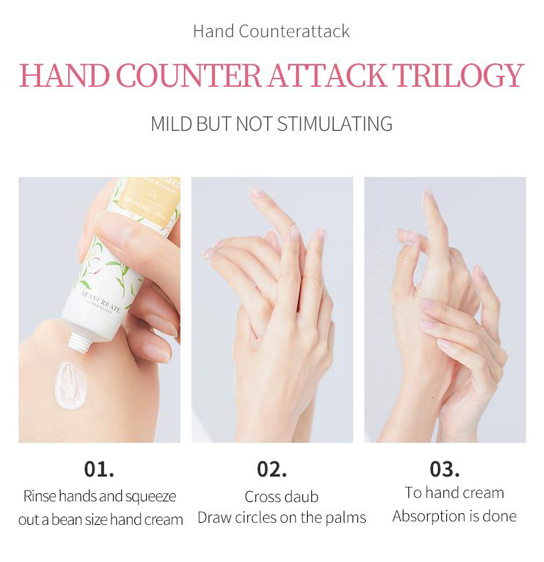 M'AYCREATE ขายดีสุด ครีมทามือ ครีมบำรุงมือ ออร์แกนิค สกัดจากธรรมชาติ กลิ่นหอม พกง่าย ใช้สะดวก โลชั่นทามือ แฮนด์ครีม hand cream