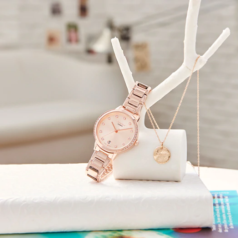 นาฬิกา คาสิโอ Casio SHEEN 3-HAND Analog SHE-4056 series รุ่น SHE-4056PG-4A ของแท้ รับประกัน1ปี