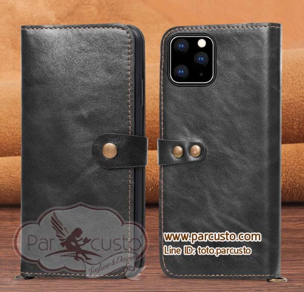 เคสหนังวัวแท้ Apple iPhone 11 / 11 Pro / 11 Pro Max (กรุณาระบุรุ่น) จาก Sheng Lei [หมด]