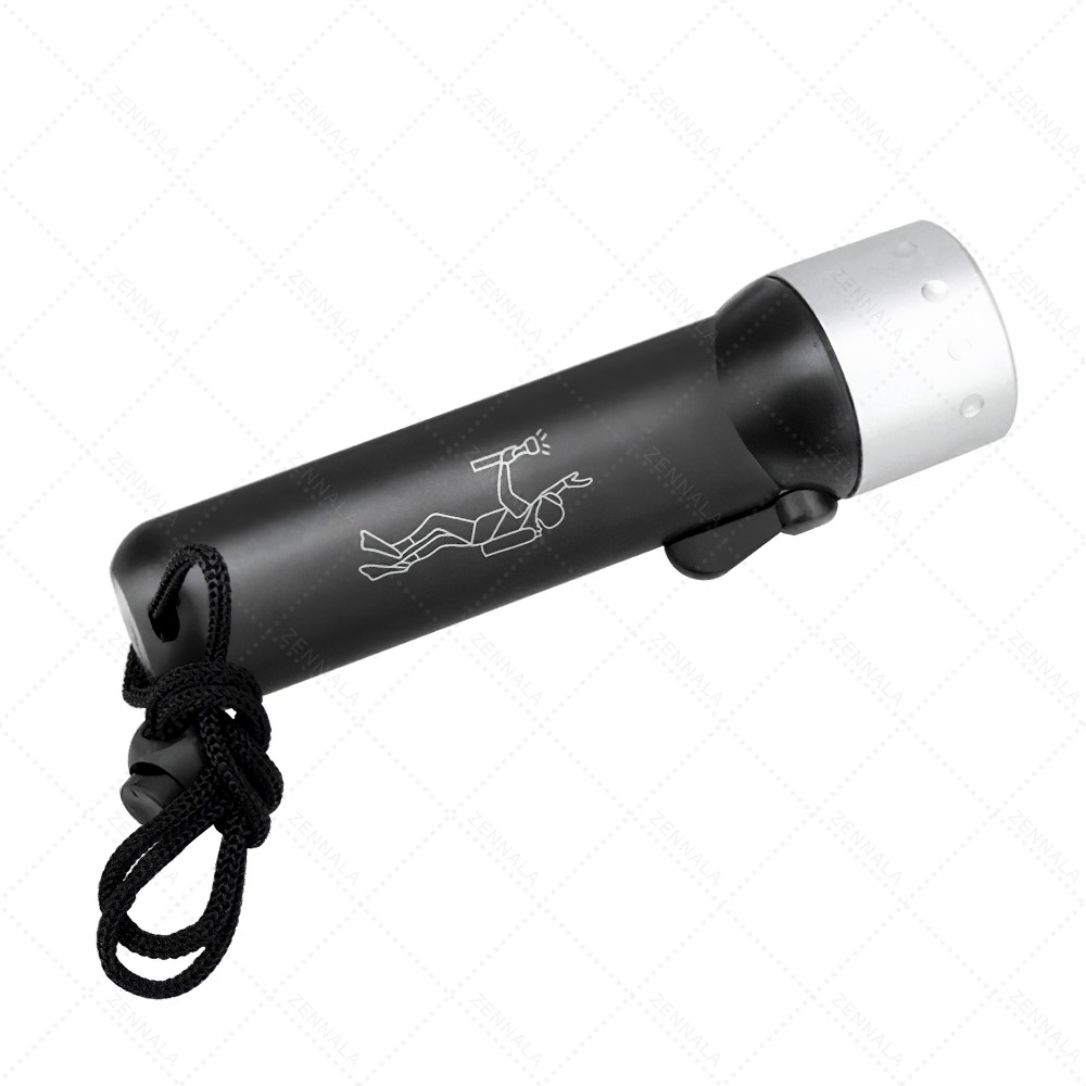 ไฟฉาย กันน้ำ ดำน้ำลึก 100 เมตร