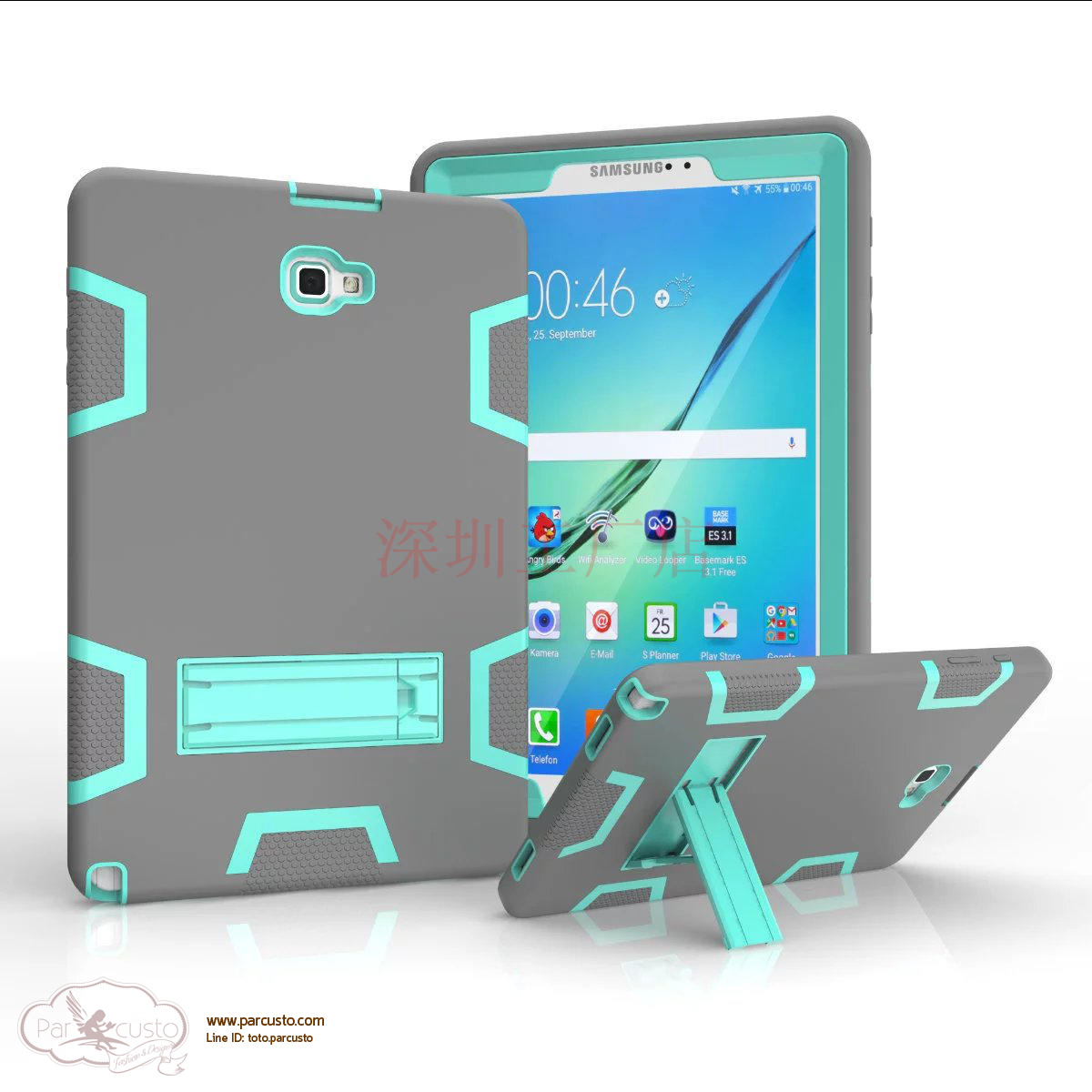 เคสกันกระแทก Samsung Galaxy Tab A 10.1 with S Pen (P580 / P585) จาก Tading