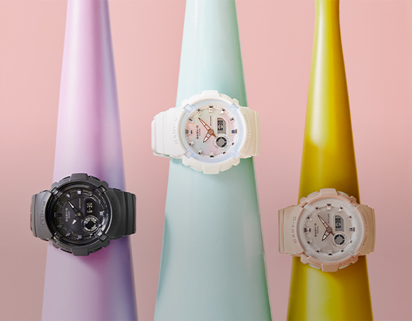 นาฬิกา Casio Baby-G ANALOG-DIGITAL BGA-280 series รุ่น BGA-280-7A ของแท้ รับประกัน1ปี