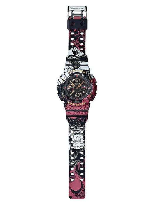 นาฬิกา Casio G-SHOCK x ONE PIECE Collaboration Limited รุ่น GA-110JOP-1A4 ของแท้ รับประกัน1ปี