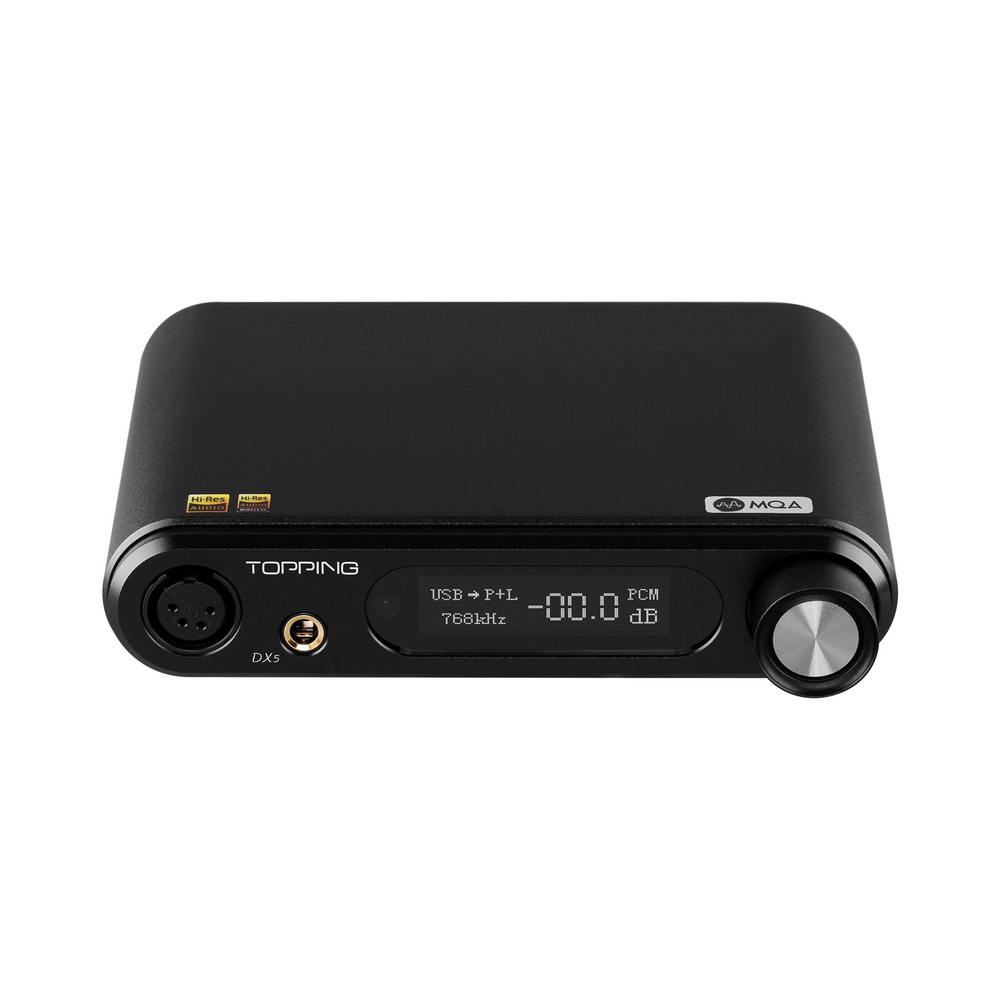 Topping DX5 DAC& ตั้งโต๊ะ รองรับ MQA ประกันศูนย์ไทย