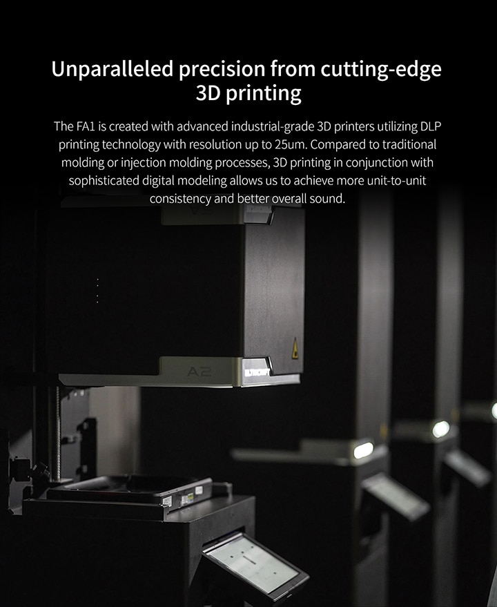 FiiO FA1 หูฟัง Pure Balanced 1 ไดร์เวอร์ ถอดสายได้