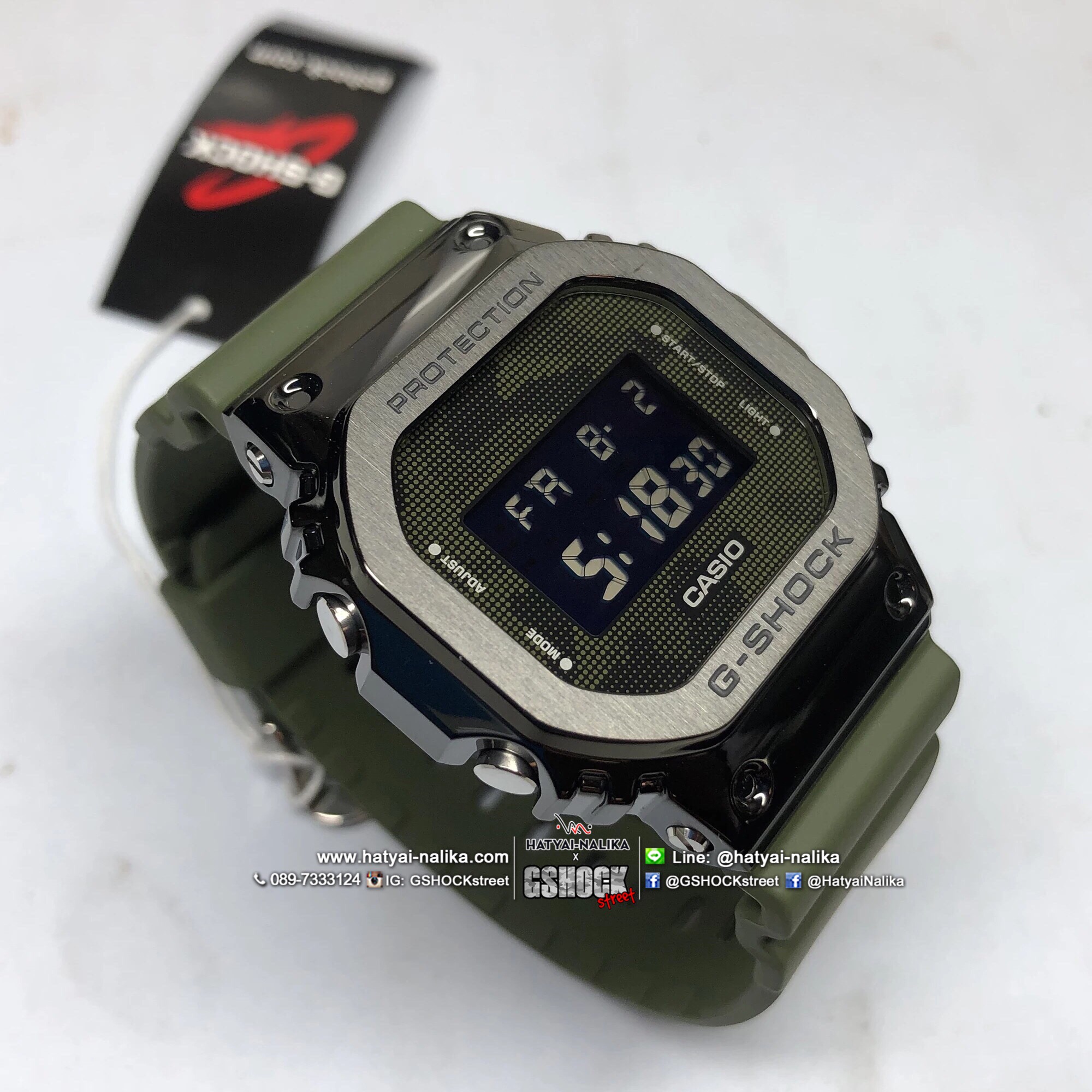 นาฬิกา Casio G-Shock Standard Digital GM-5600 series รุ่น GM-5600B-3 ของแท้ รับประกัน1ปี