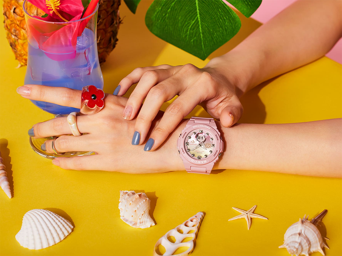 นาฬิกา Casio BABY-G x AQUA PLANET Limited Collaboration Model รุ่น BGA-320AQ-4A ของแท้ รับประกัน1ปี