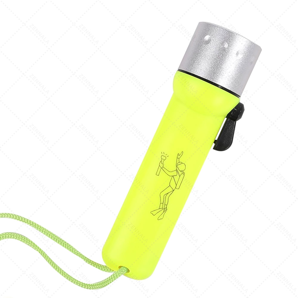 ไฟฉาย กันน้ำ ดำน้ำลึก 100 เมตร