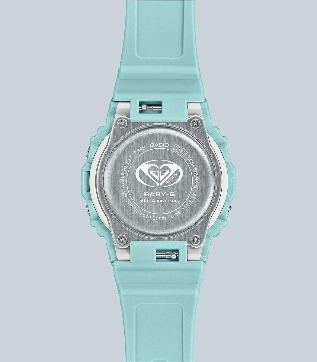 นาฬิกา Casio Baby-G Digital x ROXY Limited รุ่น BGD-565RX-2 ของแท้ รับประกัน1ปี