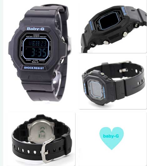 นาฬิกา คาสิโอ Casio Baby-G Standard DIGITAL รุ่น BG-5600BK-1ER (Europe Only) หายาก